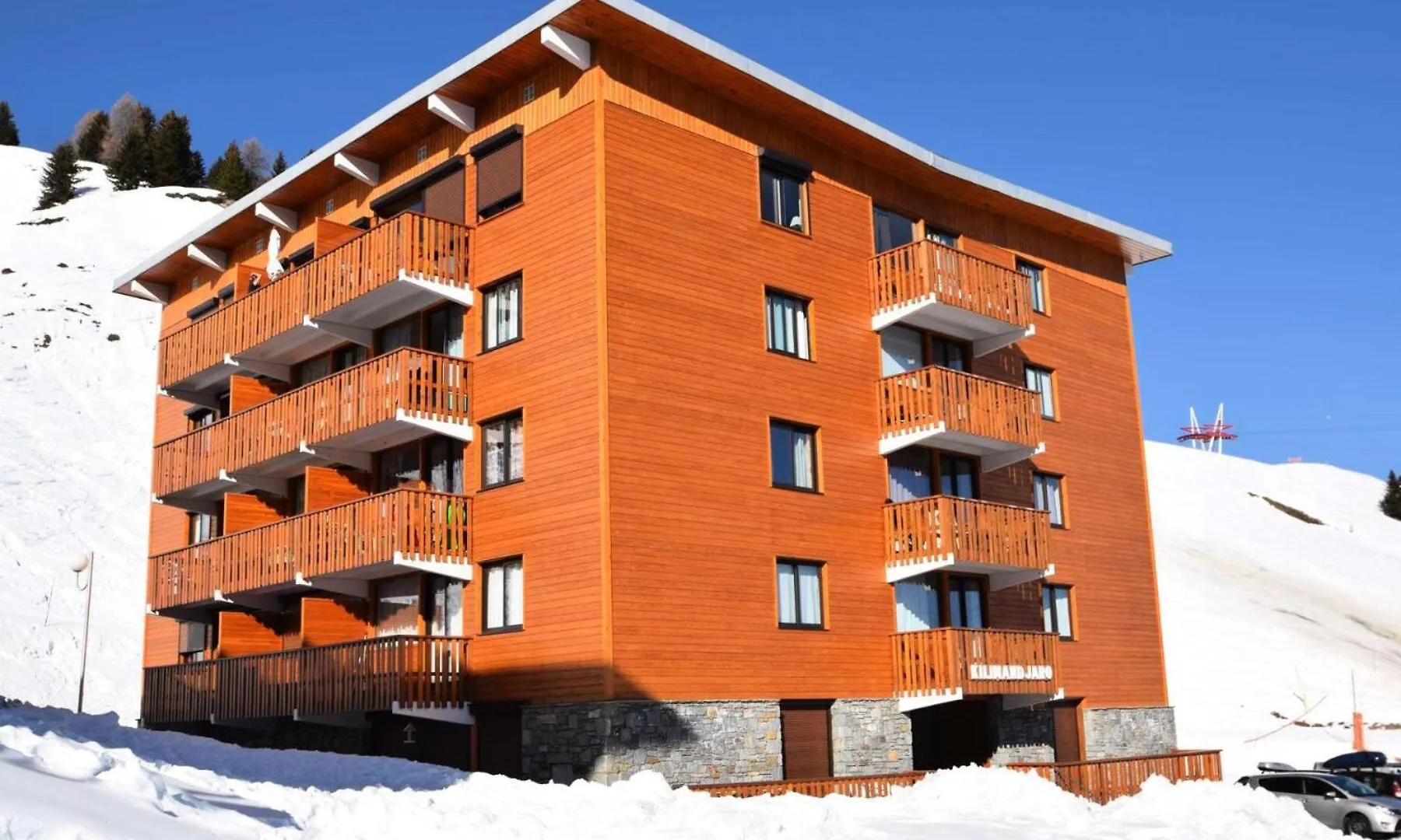 Apartman Residence Le Kilimandjaro - Grand Studio 3/4 Pers - Le Kilimandjaro - Plagne Centre Mae-1584 La Plagne
